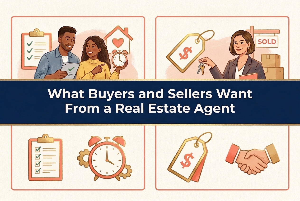 What Buyers and Sellers Want From a Real Estate Agent