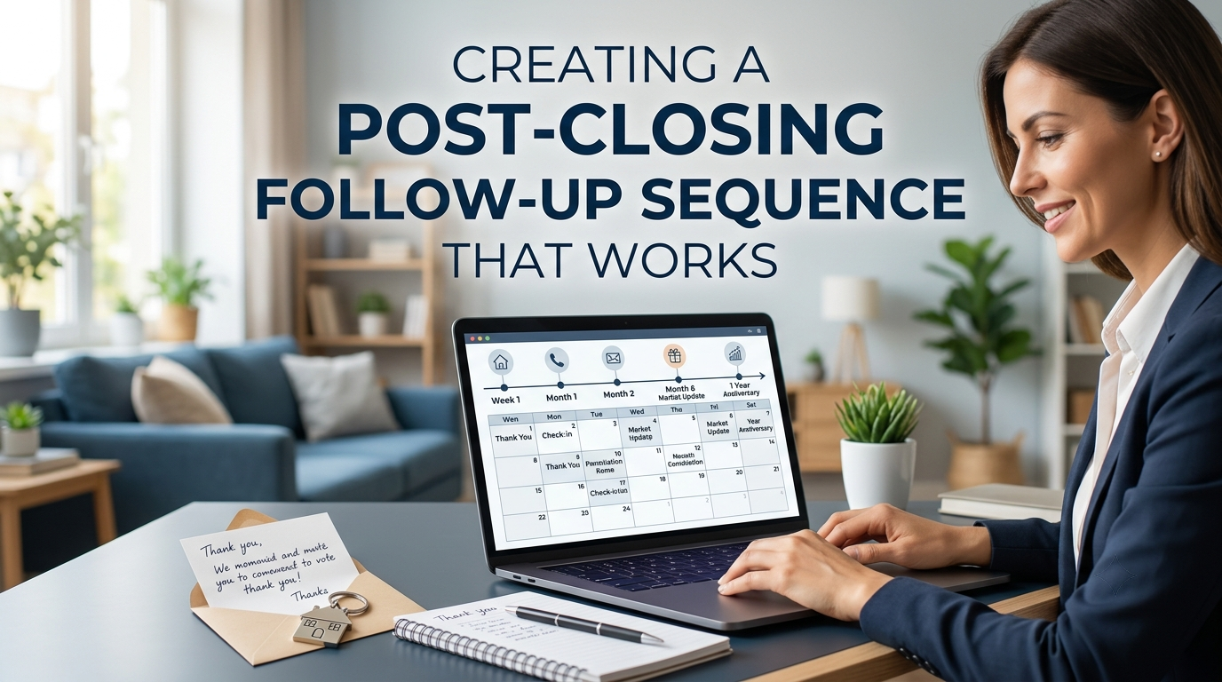 Creating a Post-Closing Follow-Up Sequence That Works