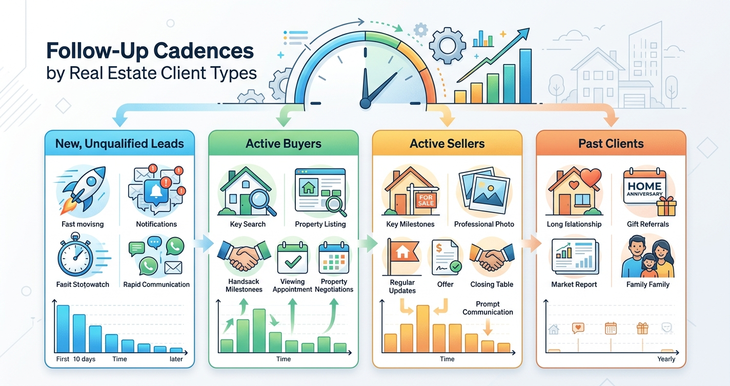 Follow-Up Cadences by Client Type in Real Estate