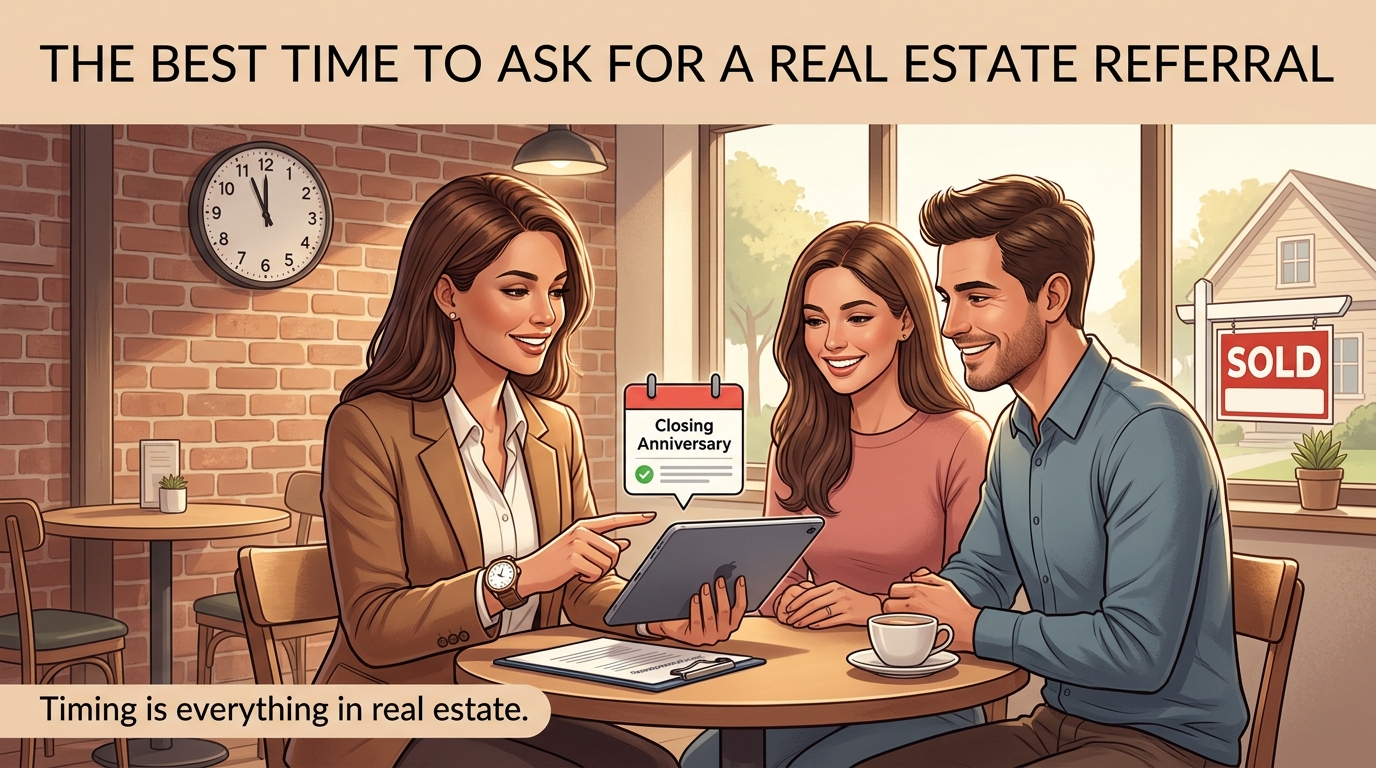 The Best Time to Ask for a Real Estate Referral
